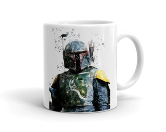boba fett coffee mug