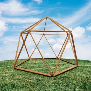 Magidome® Steel Geodesic Dome Connectors - Build a shed, yurt, greenhouse, tent, hunting blind, playhouse, wedding dome, stage, tiny home.