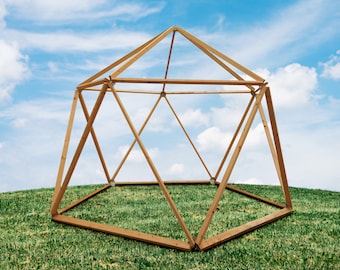 Magidome® Steel Geodesic Dome Connectors - Build a shed, yurt, greenhouse, tent, hunting blind, playhouse, wedding dome, stage, tiny home.