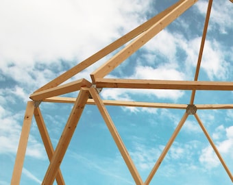 Magidome Geodesic Dome Connector Kit: DIY Playhouse, Trellis, Greenhouse