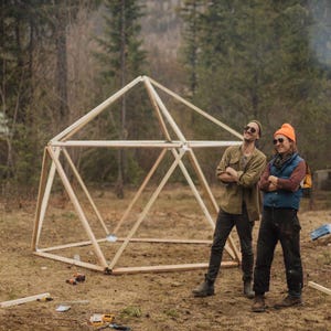 Magidome® Geodesic Dome connector kit. Build your own magical space , playhouse, tent, trellis or mini greenhouse.