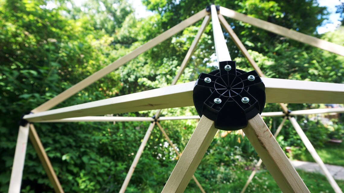 Magidome DIY Geodesic Dome connector kit. Build your own Etsy