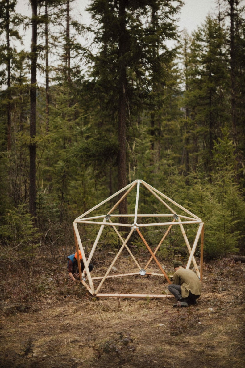 Magidome® Steel Geodesic Dome Connectors Build a Shed Yurt Etsy