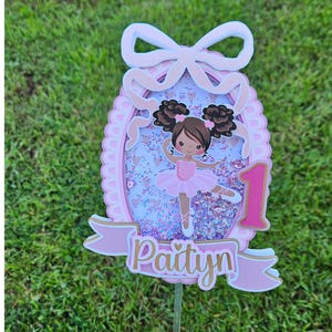 Ballerina cake topper decor ballerina party theme ballerina girl ballerina cake pink ballerina girl party ballerina birthday ballerina cake
