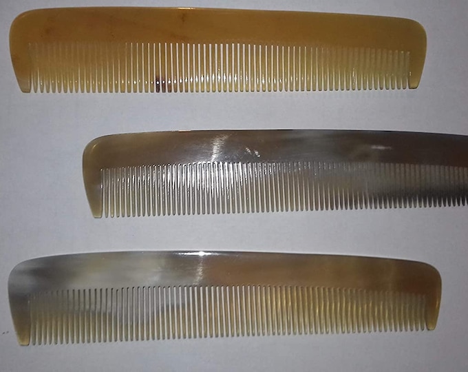 Natural Horn Comb – Special for Fine Hair (15 cm)