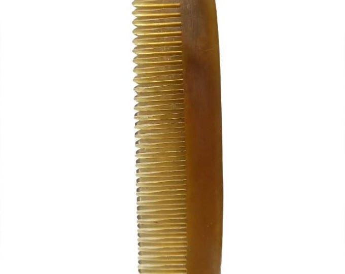 Natural Horn Comb – Compact Size (10.5 to 11 cm)