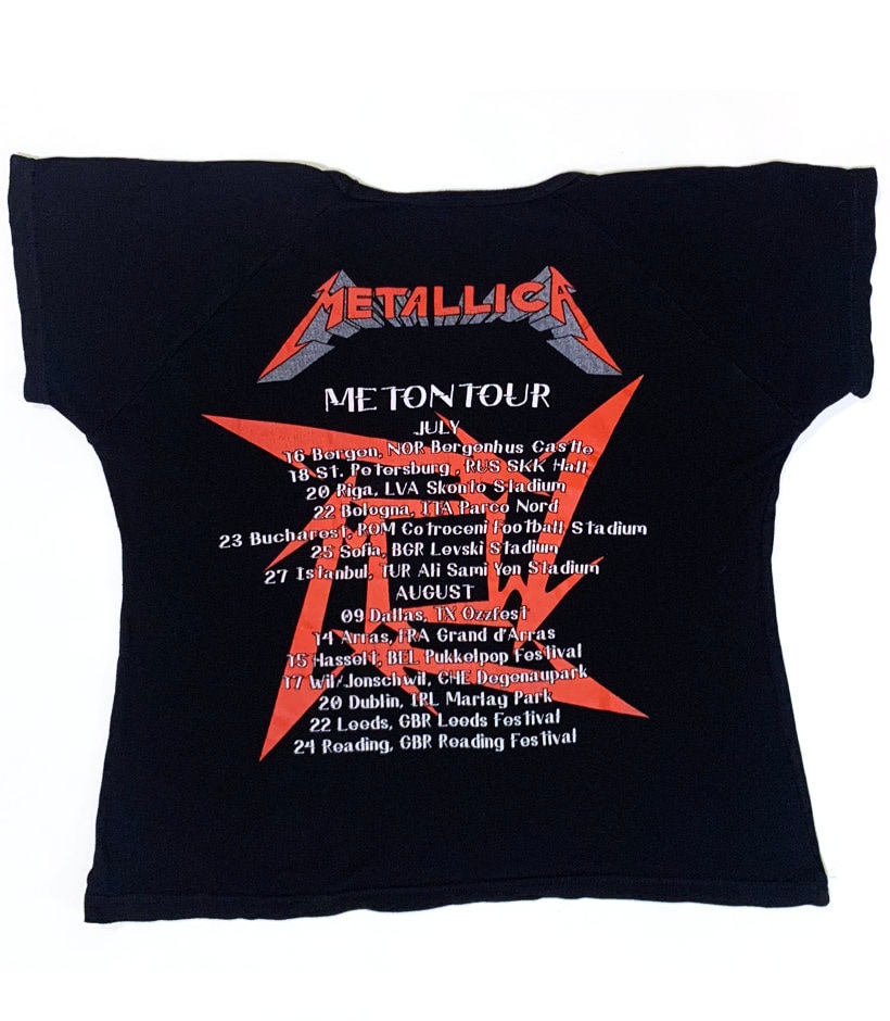 Metallica Tour Tshirt Etsy