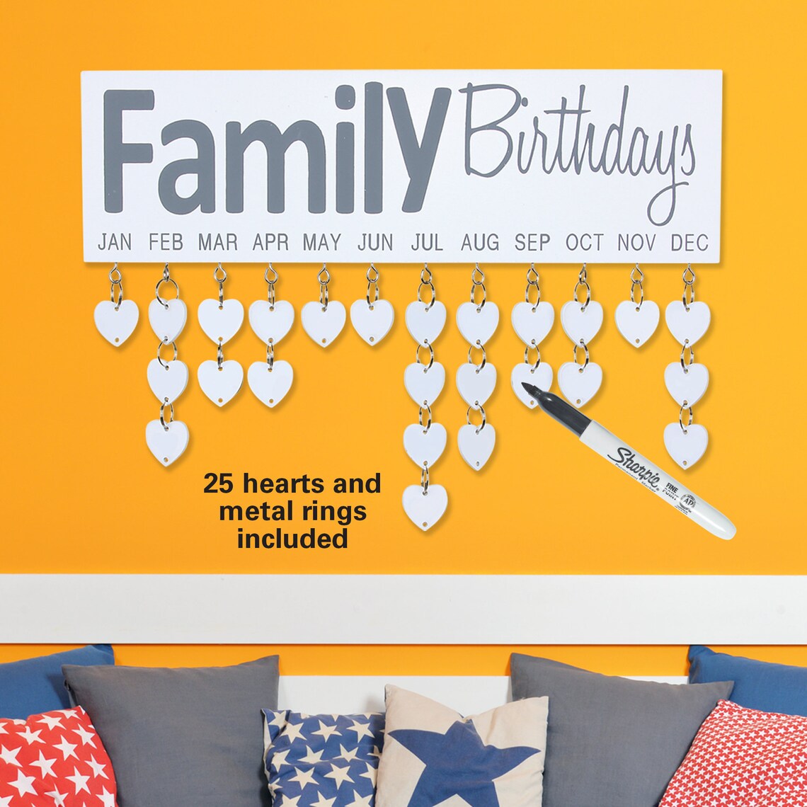 Birthday Wall Decor Etsy