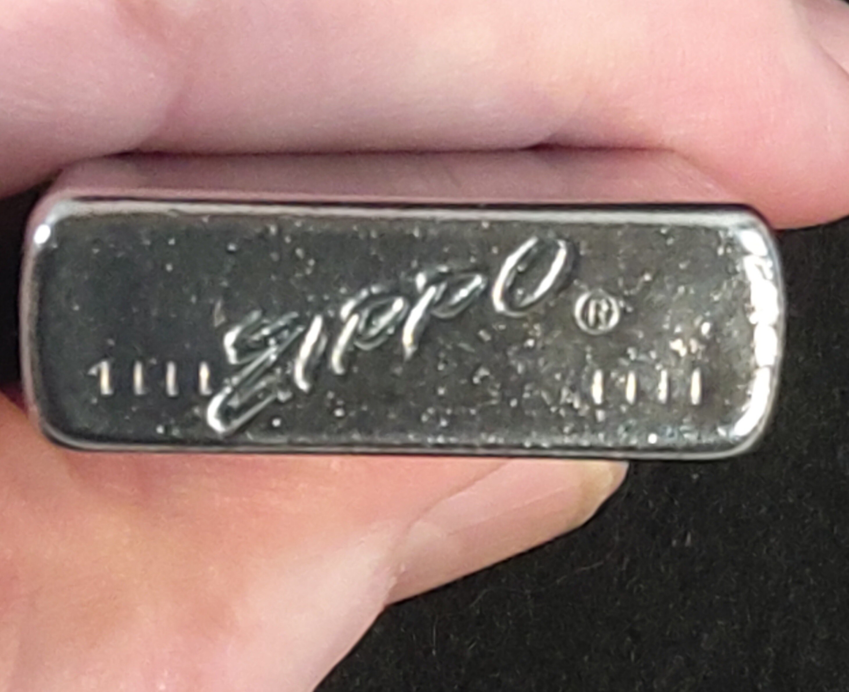 Zippo Lighter, 1966, Slim,engraved - Etsy