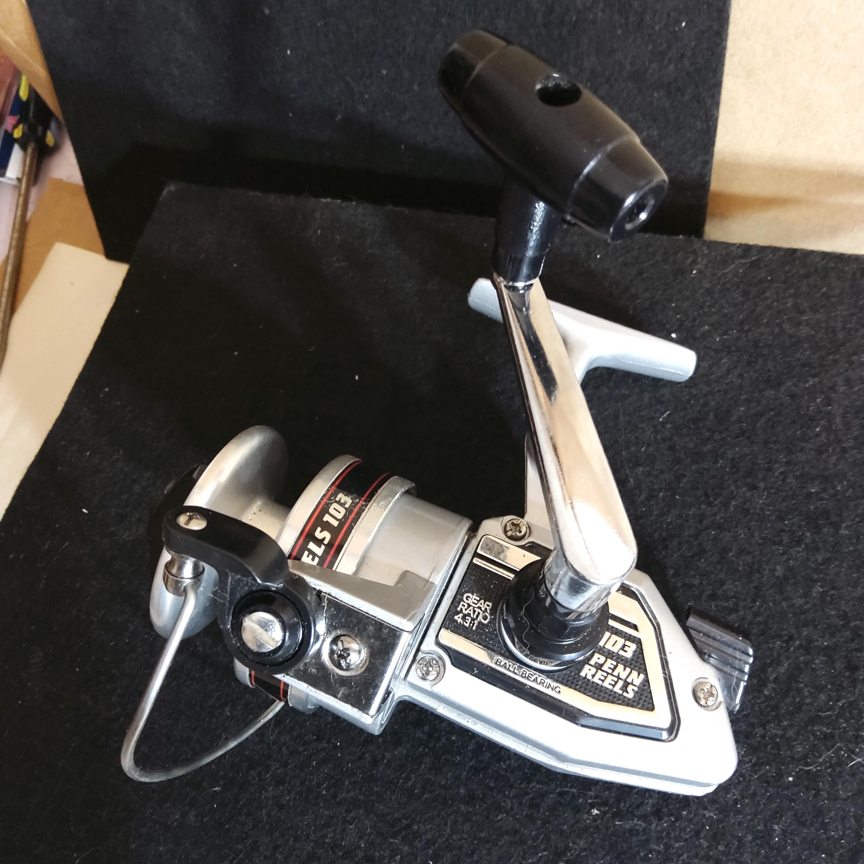 Vintage Penn Reels Fishing Reel, #103c - Etsy Vintage Penn Reels Fishing Reel, #103c - Etsy