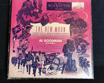 Al Goodman and His Orchestra, The New Moon, 78 RPM, 4 Record Set, RCA Victor