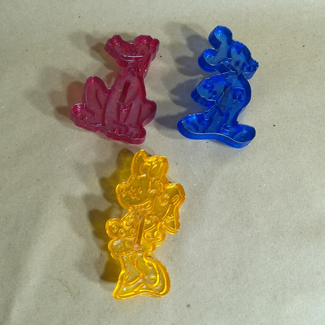 Vintage Disney Characters Cookie Cutters Etsy