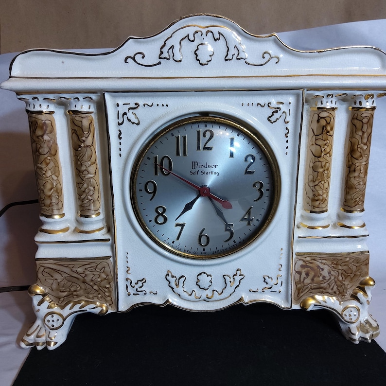 Vintage Windsor Self Starting Electric Clock - Etsy