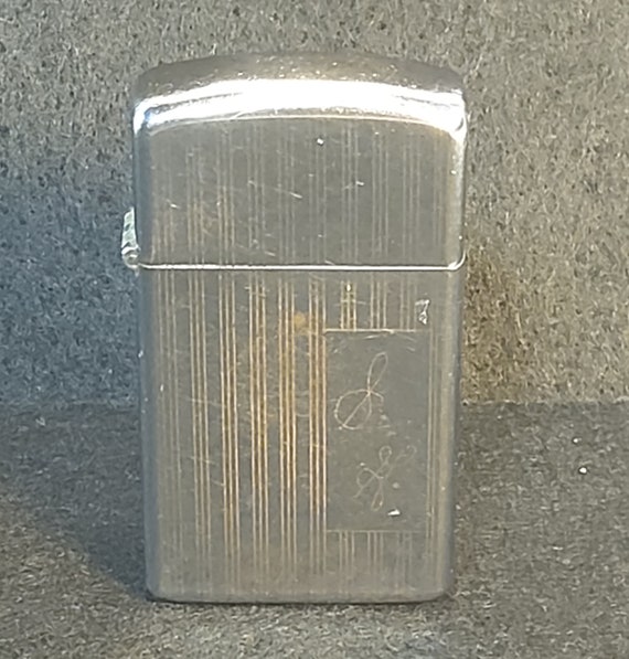 Zippo Lighter, 1966, Slim,engraved - Etsy