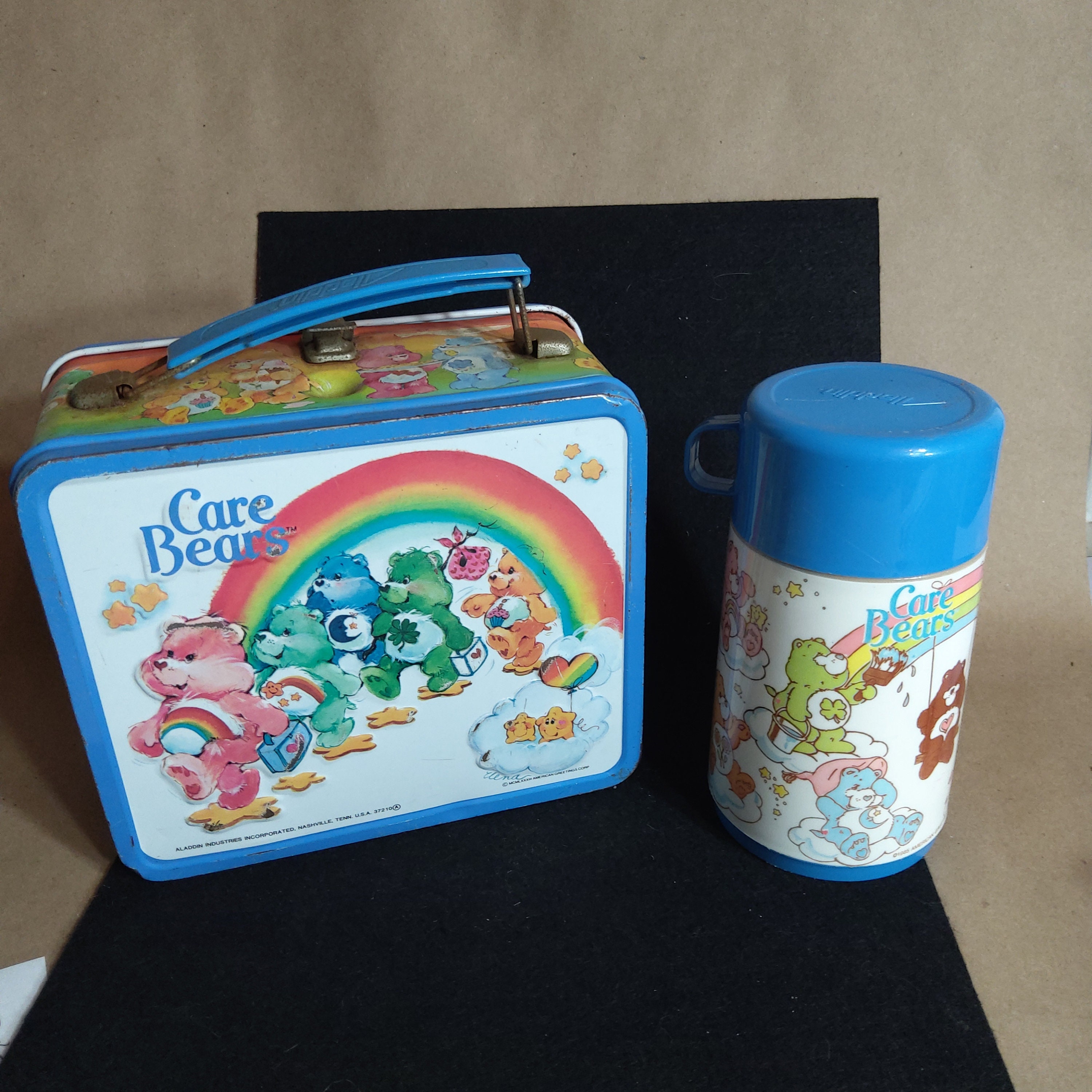The Berenstain Bears Metal Lunch Box Thermos Brand 1983 USED - We-R-Toys