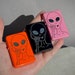 Alien engraved lighter, cool lighter, colourful lighter, orange flip lighter, pink lighter, black lighter, engraved lighter, engraved gift 