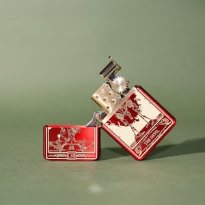 Engraved the Devil Tarot Card Lighter, Personalized Gift - Etsy