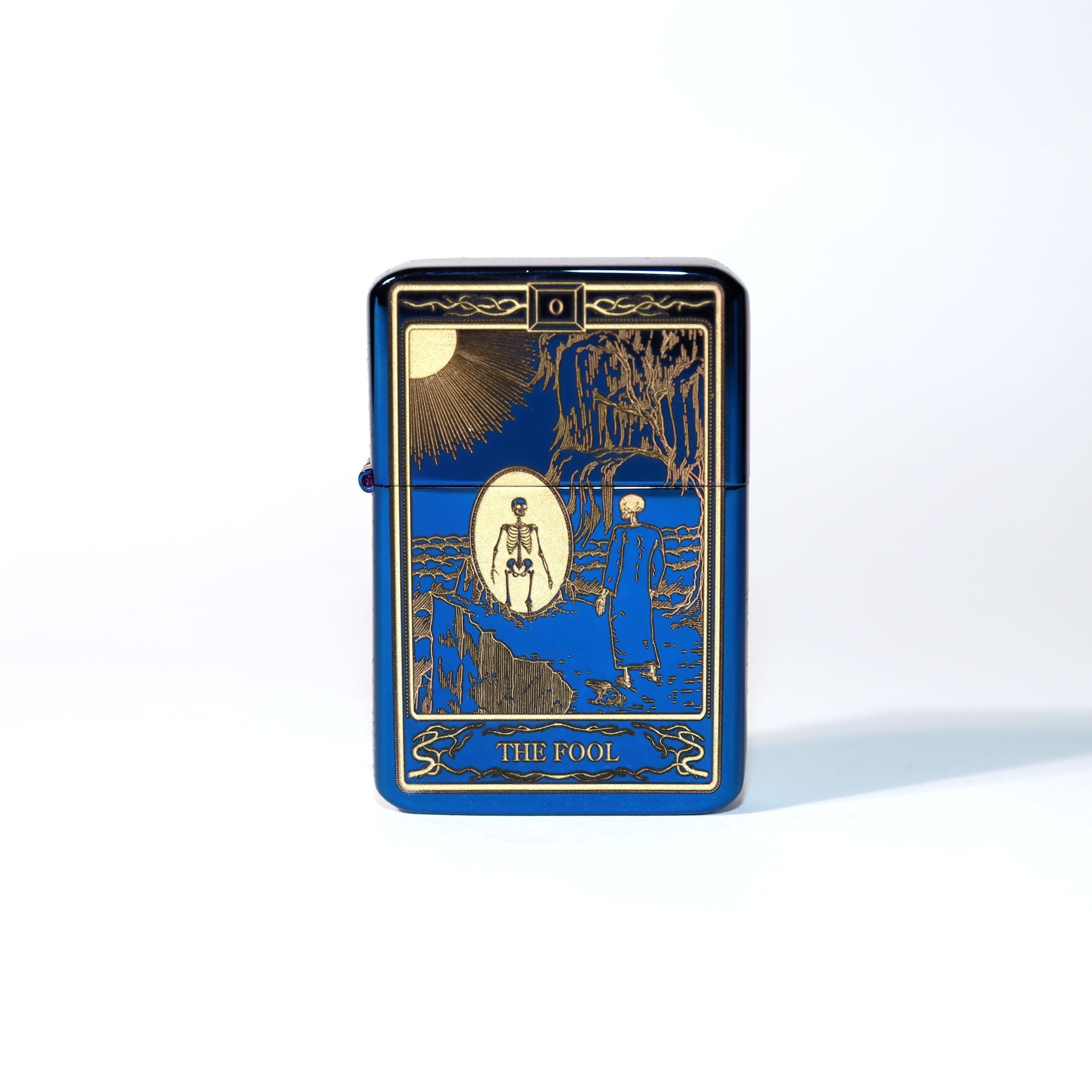 Engraved Tarot Card Lighter, the Fool, Mystical Aesthetic - Etsy