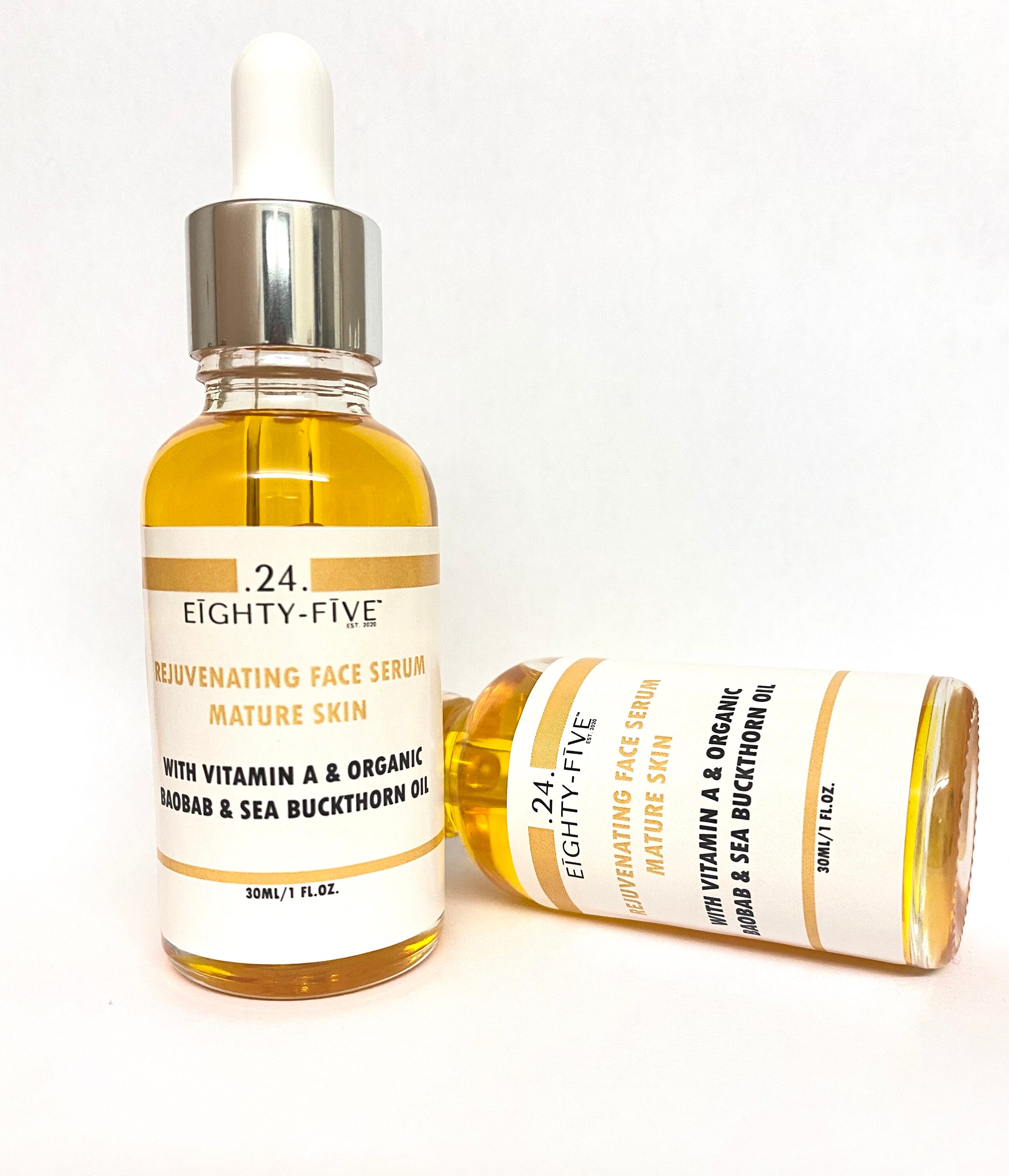 Organic face oil serum for Mature Skin. Etsy