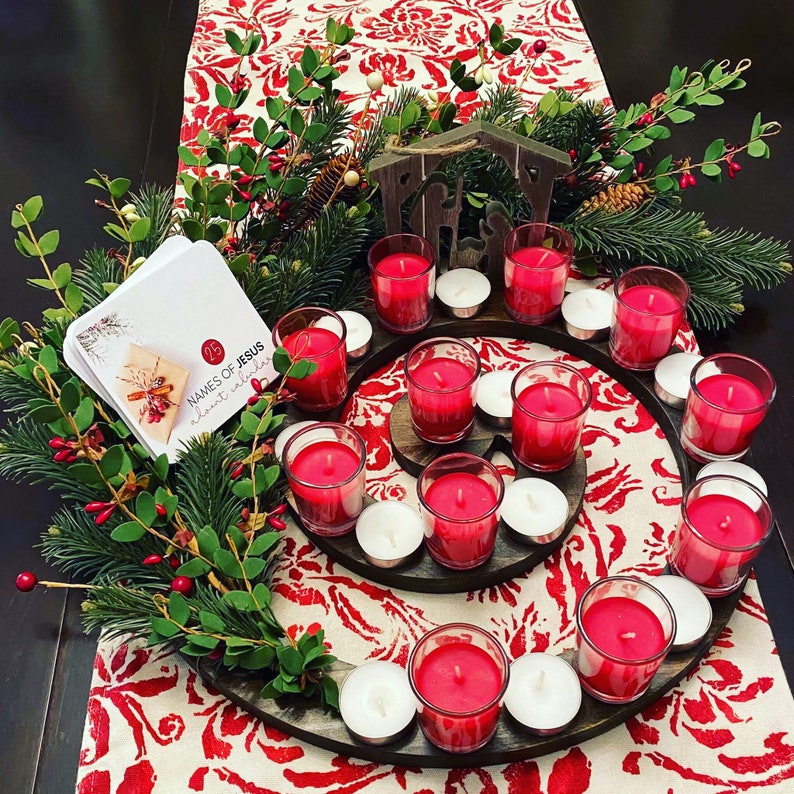 Spiral Advent Candle Holder Etsy