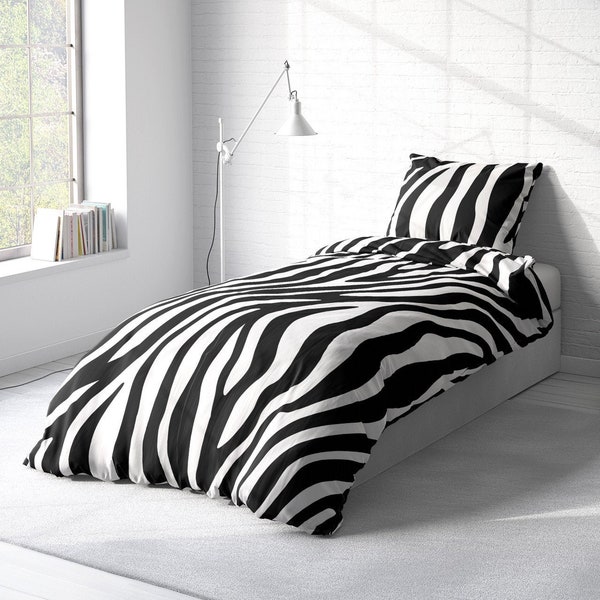 Bedding Your Zebra B73 | Toned Bedding, Decorative Bedding, Duvet Cover with pillow, Pillow Cover, Bedding Set, Stylish bedding