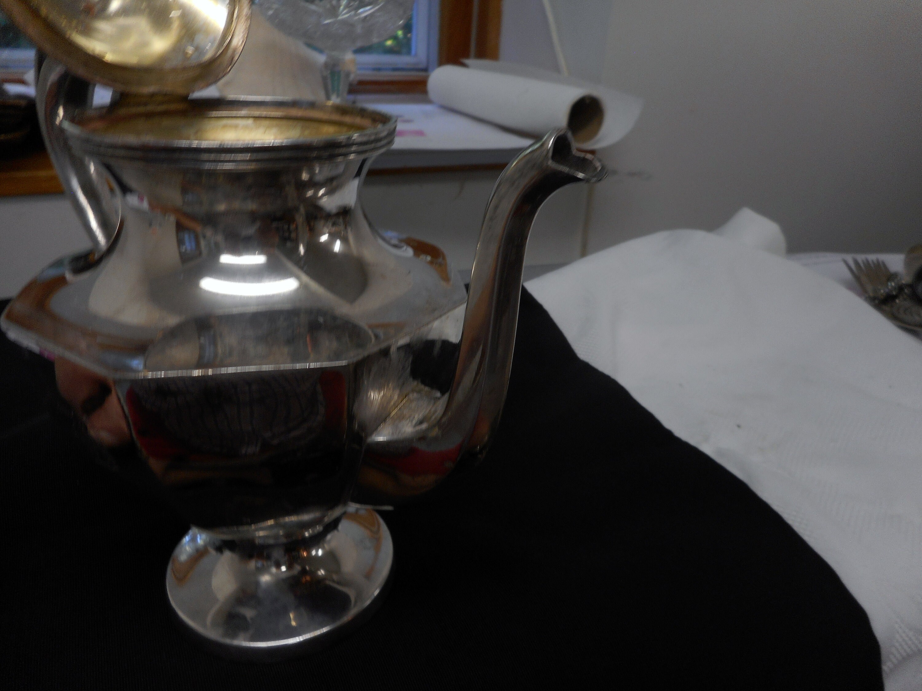 Vintage Silver Plate Coffee Pot Made by Hartford Sterling Co. Etsy UK