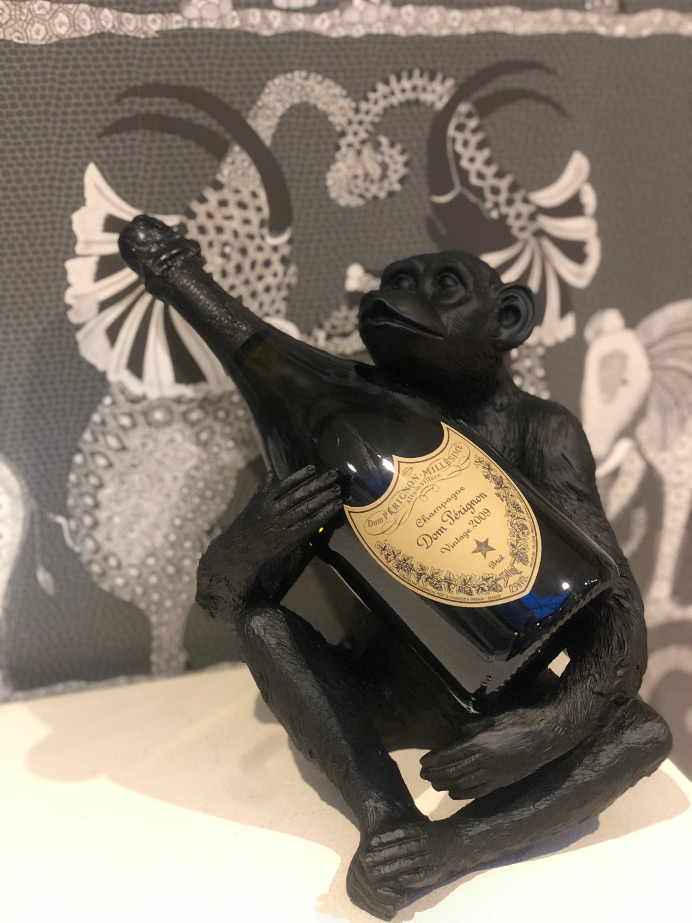 Arthur Monkey Wine Bottle Holder Etsy UK
