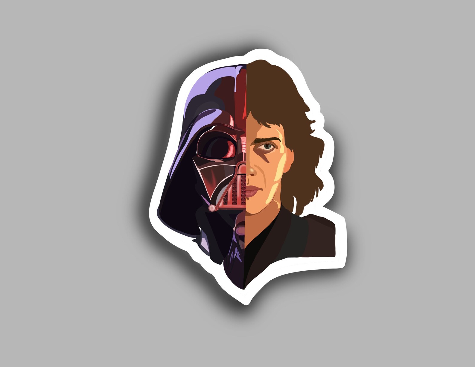 Anakin Skywalker Stickers - Etsy