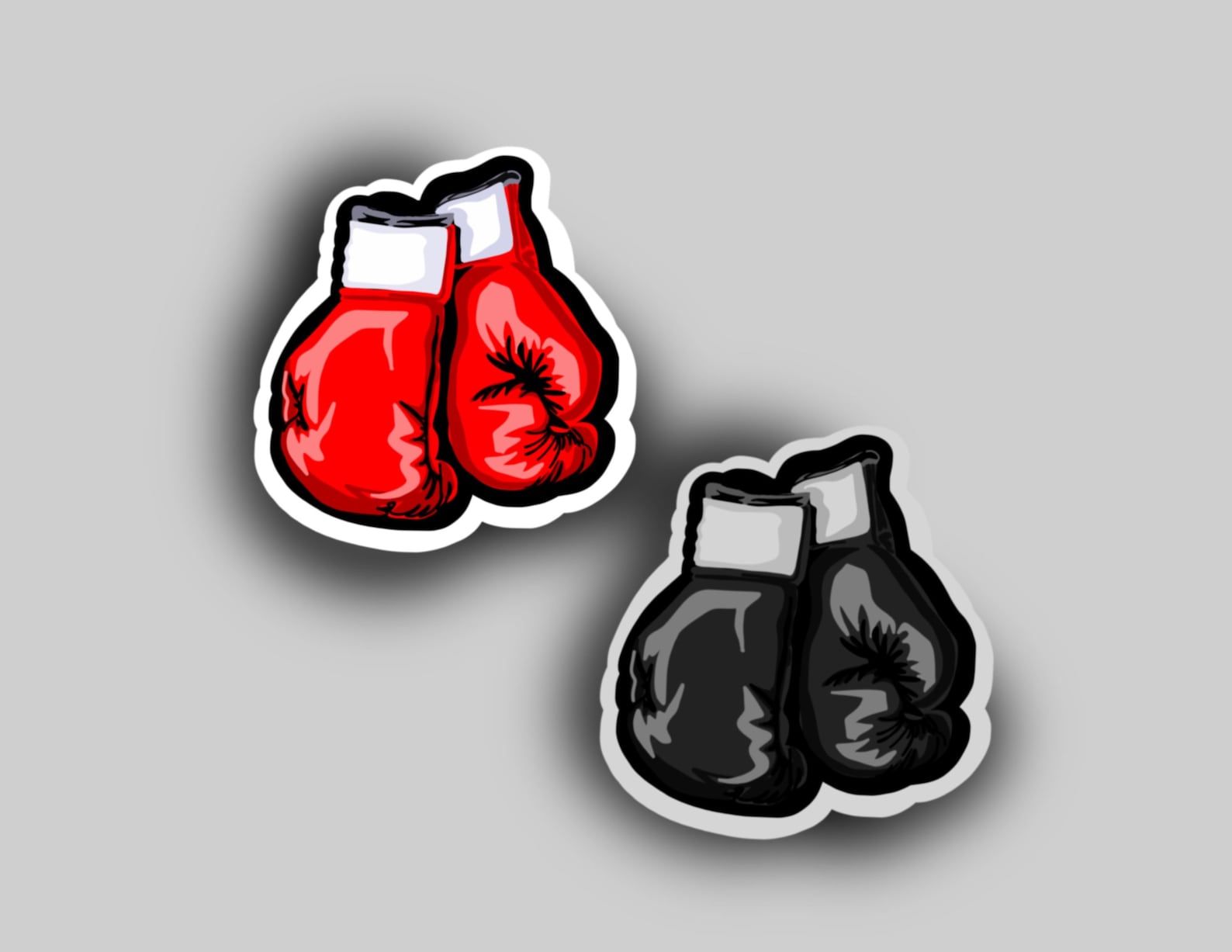 Boxing Gloves Stickers Etsy