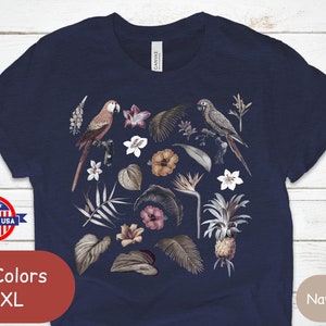 Parrot Shirt, Macaw Parrot, Bird Shirt, Parrot Lover Gift, Parrot Owner Gift, Animal Lover Shirt