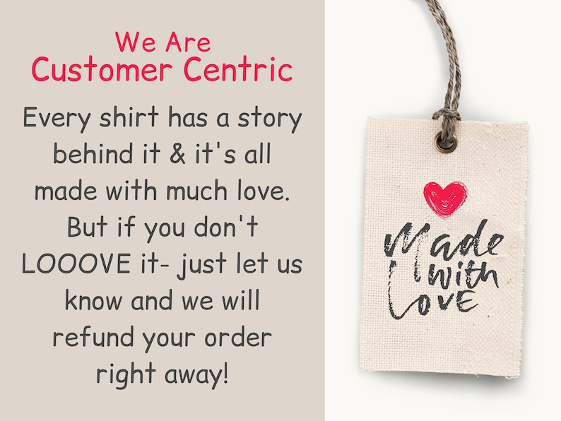 May include: A white fabric tag with a red heart and black text that reads "Made with Love". The tag is attached to a brown string.