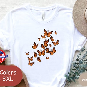 Monarch Butterfly Shirt: Entomologist Gift, Insect Lover Tee