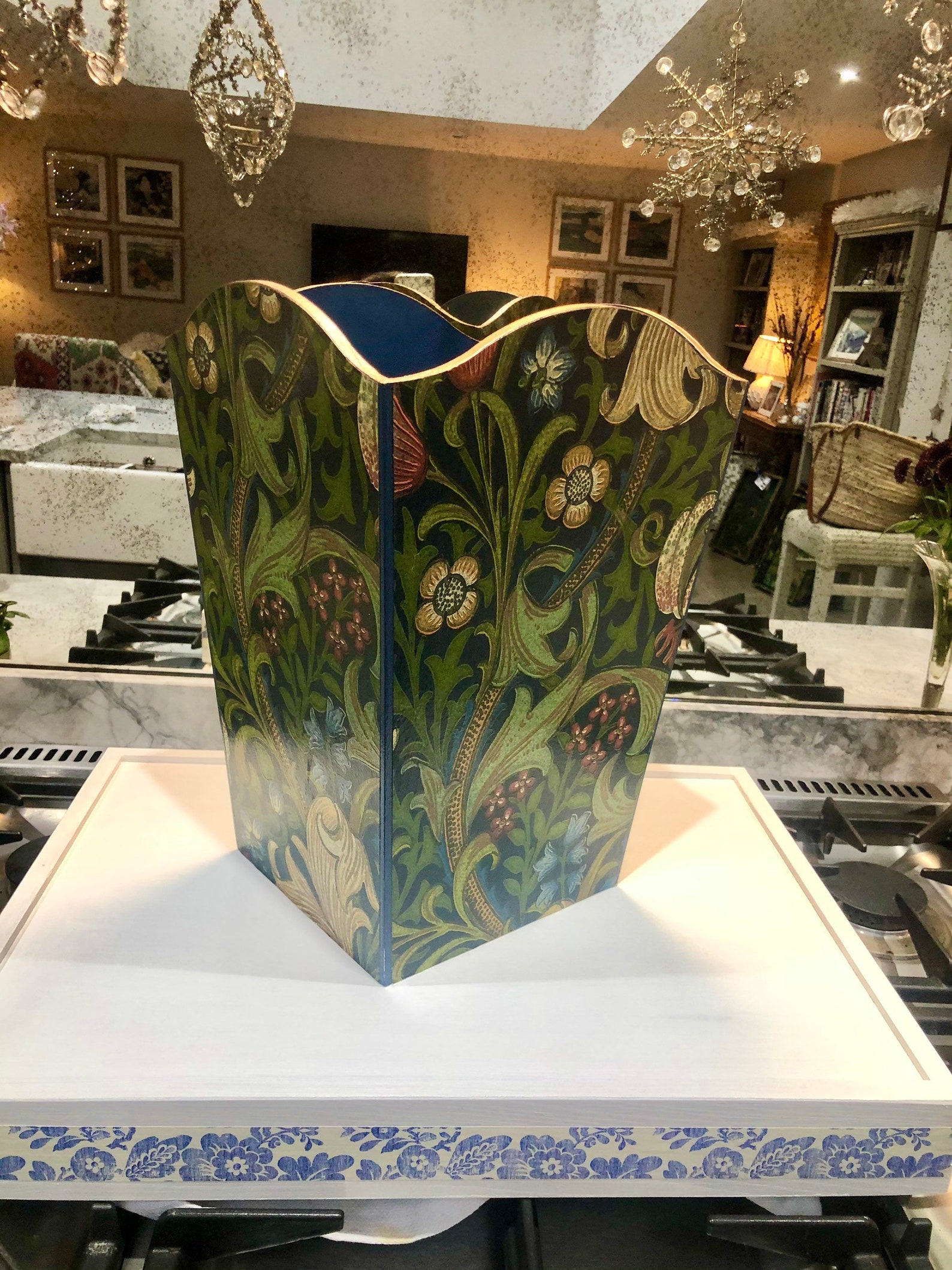 Woodford William Morris Wastepaper Bin Basket Bedroom Bin Etsy UK