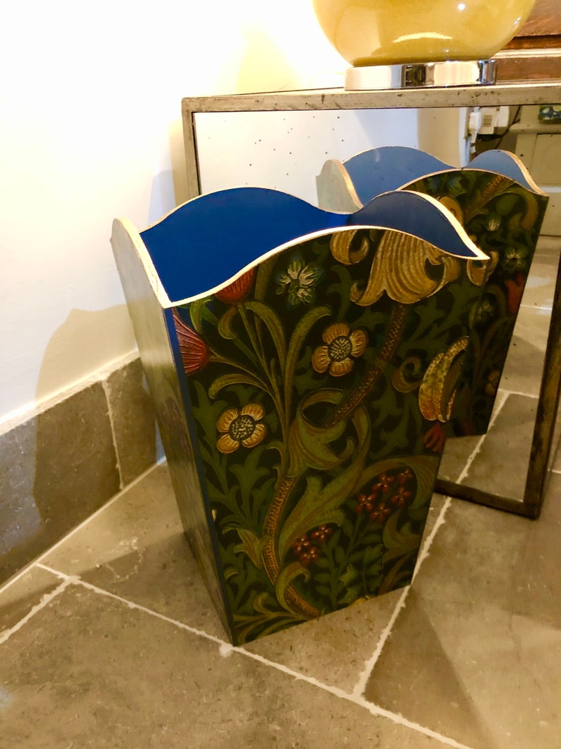 Woodford William Morris Wastepaper Bin Basket Bedroom Bin Etsy UK