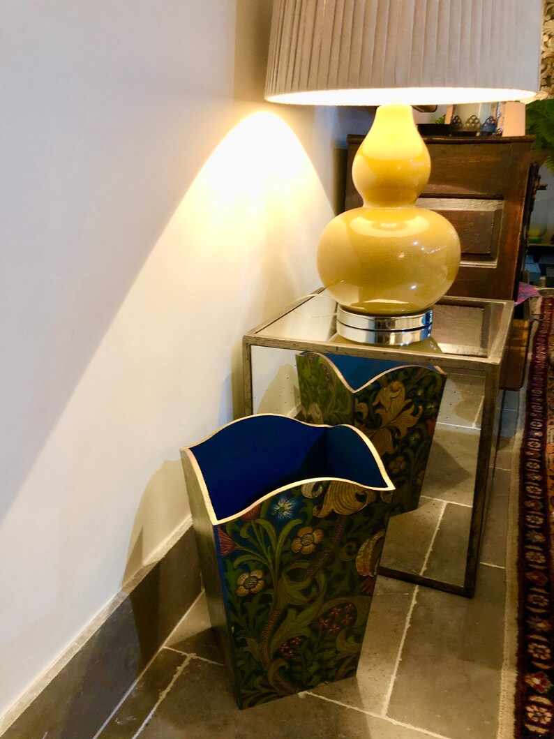 Woodford William Morris Wastepaper Bin Basket Bedroom Bin Etsy UK