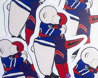 Toronto Maskottchen Aufkleber: Ahornblätter & Raptoren Diecut Vinyl Aufkleber