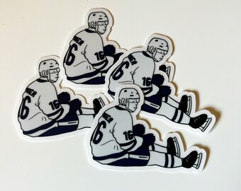 Mitch Marner Illustrierter Aufkleber - Toronto Maple Leafs NHL