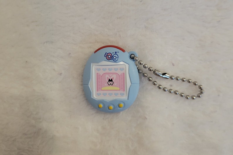 Tamagotchi Connection Keychain Etsy