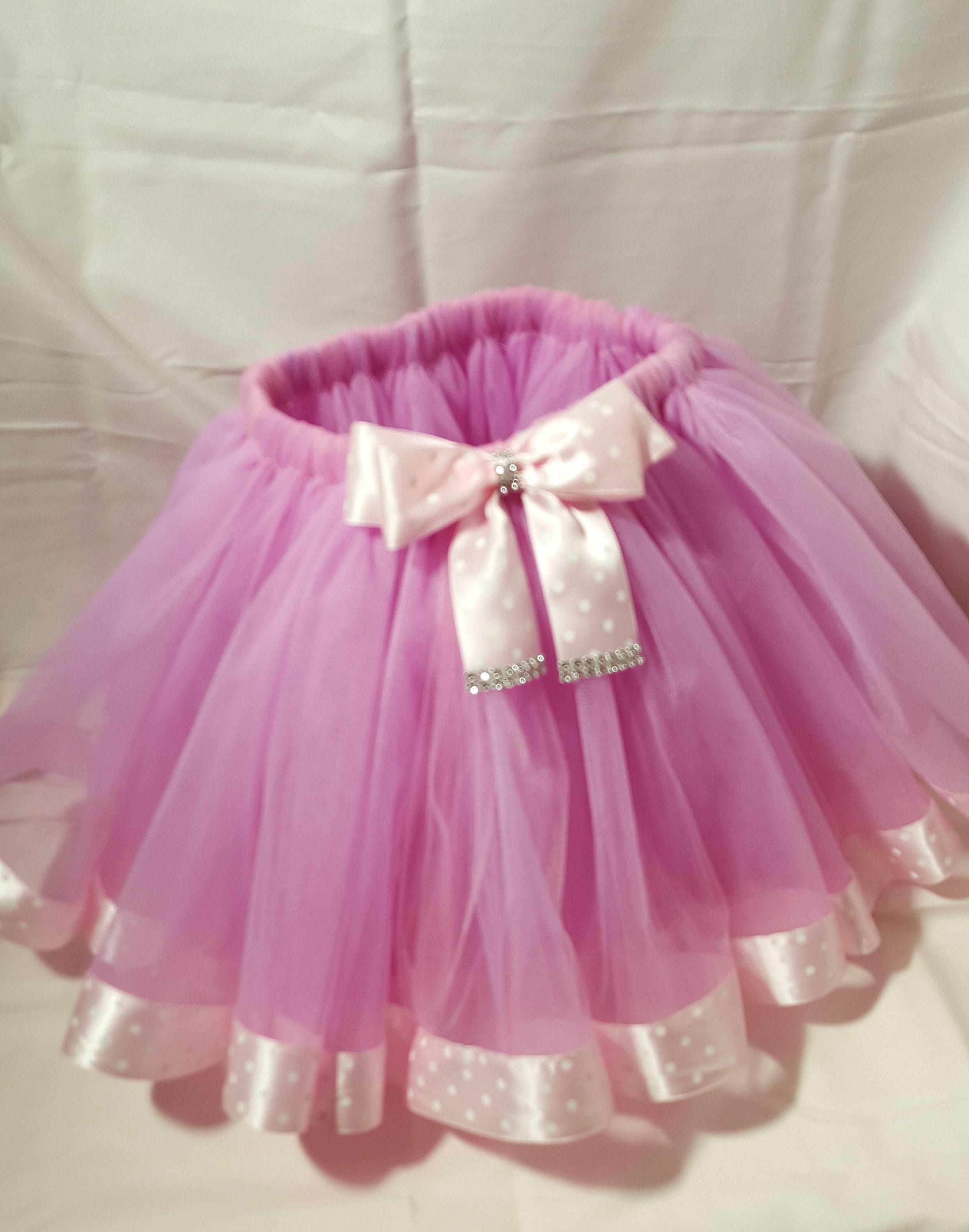 Tenue Barbie Jupe Tulle Rose Et Blanc Pailletée - Occasion, Parfaite Pour Compléter Ta Collection