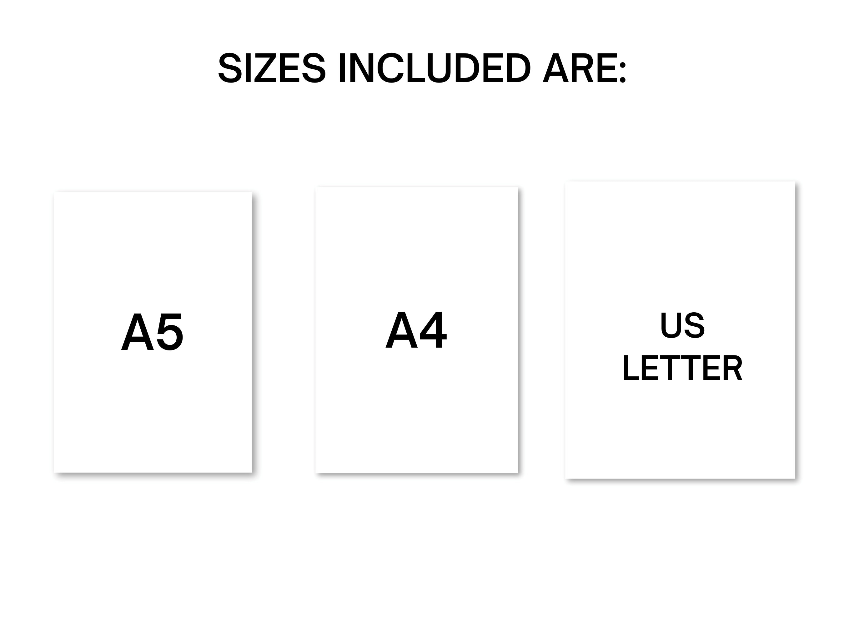 Easter Menu Planner Printable Menu and Dinner Planner, Baking Planner
