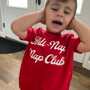 Anti Nap Nap Club Onesie and Toddler T Shirt