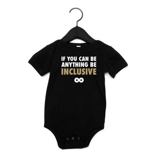 Be Inclusive Infant, Toddler, and Youth Sizes