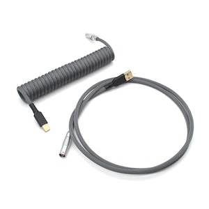 Coiled Keyboard Cable (Modo Theme)