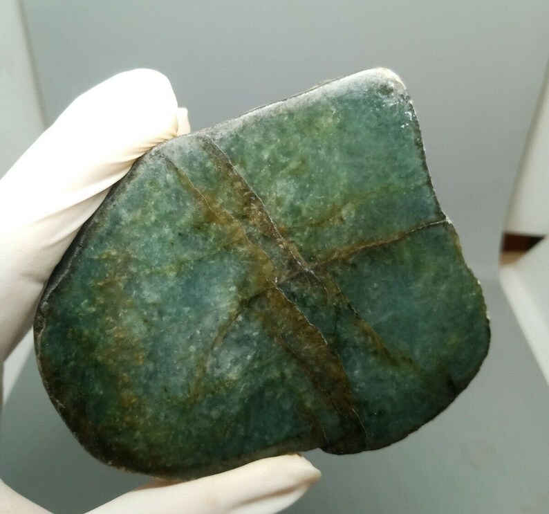 351.9 grams Jadeite Jade Rough Cut 100/% Authentic Burmese Jade Untreated