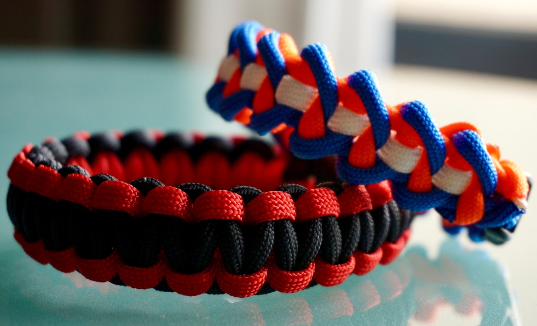 CUSTOM Paracord Bracelet Etsy