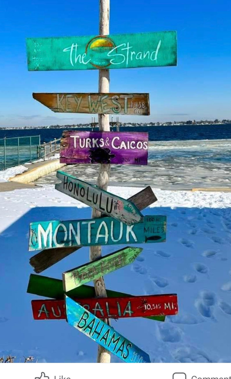Personalized Directional Signs - Etsy