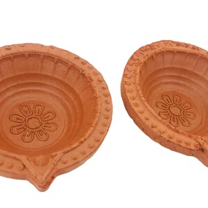 Handmade Diya Clay Pot Diwali Inadian Traditional Lamp 24 Clay Diya JX2 Clay Diya Pot Handmade Diya Clay Pot Diwali Inadian Traditional Lamp 24 Clay Diya JX2 Clay Diya Pot