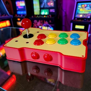 Retro Gaming 10 Button Arcade Stick Hülle