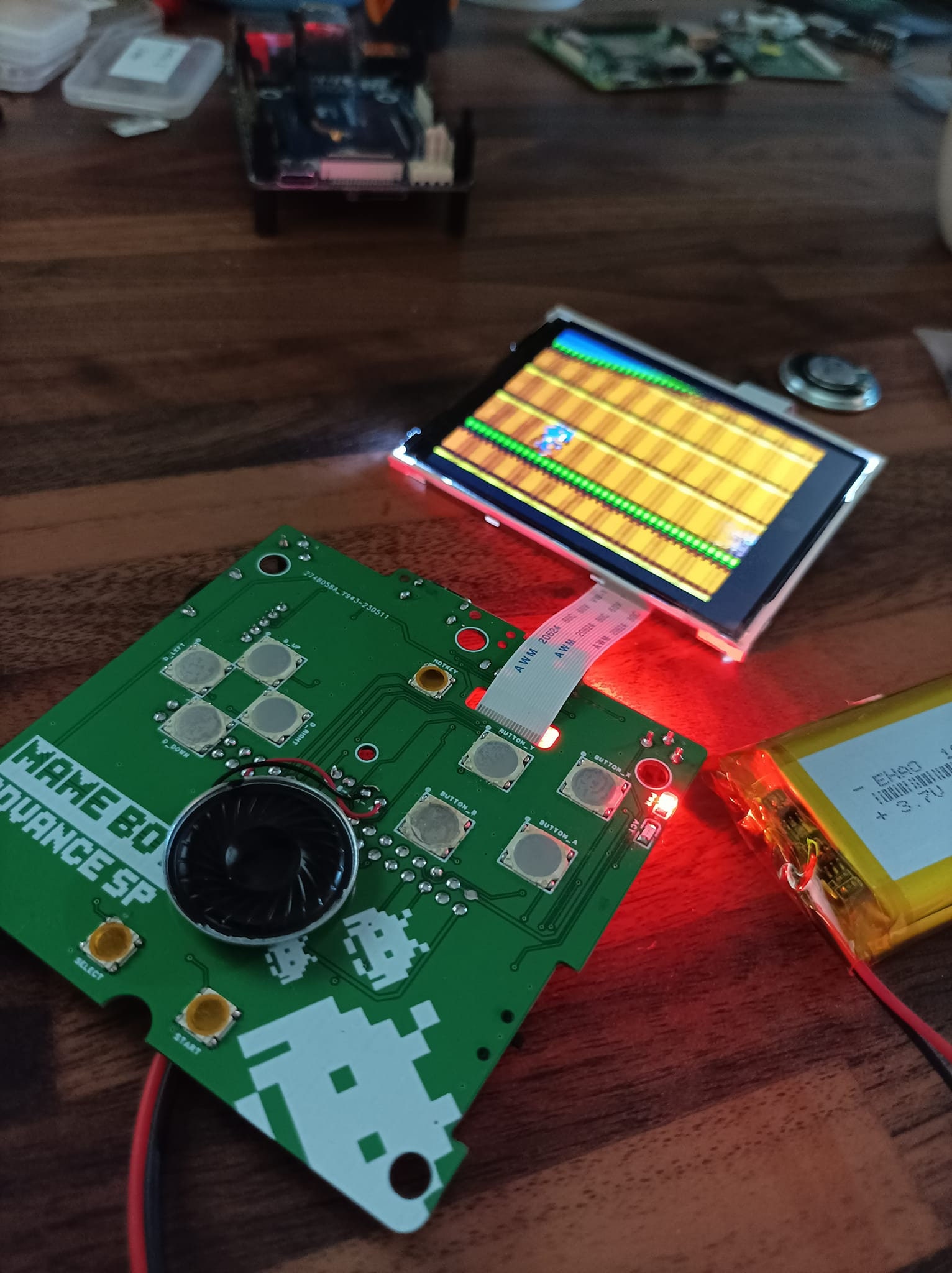 Zega Mame Boy Advance SP / Raspberry Pi Zero Kit - Etsy