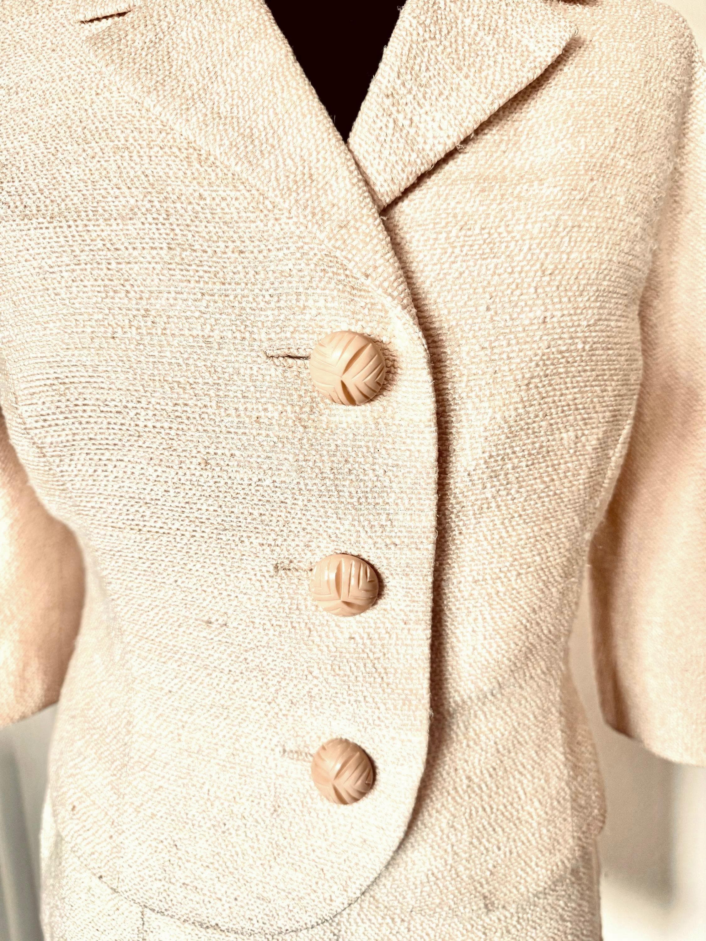 Cream Suit Women - Etsy